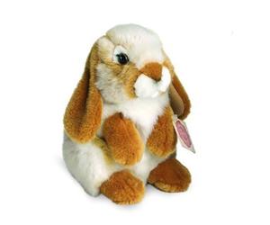 Ginger Sitting Rabbit by Teddy Hermann - plush soft toy bunny - 19cm - 93760-GI