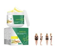 Ginger Slimming Cream 30g, Natural Belly Slimming Ginger HotCream, BellyFirming Cream, Anti Cellulite Massage Oil, Fat BurningCream for BellyWomen Men (1)
