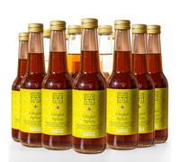 Ginger Spiced Sparkling Mocktail Drink, Case of 12 x 275ml, Zero Alcohol, Vegan, Gluten Free, Low Calorie, Luxury Ready-to-Drink Non Alcoholic Beverage by EDEN & CO.