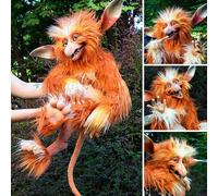 Ginger Troll from the Labyrinths Plush Monstrosity Cute Art Creature Doll Craft