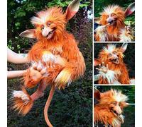 Ginger Troll From The Labyrinths Plush Monstrosity Cute Art Creature Toy Gift