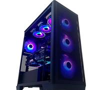 ginger6 Gaming PC Desktop 14ZH55B-8WX - Intel Core i7 14700F Processor, Nvidia RTX 5060 Ti 8GB Graphics, 4TB M.2 NVMe SSD, 64GB DDR5, Z790, Wi-Fi 6E 802.11ax, Liquid Cooled, Windows 10 Home