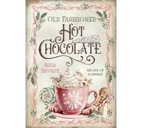 Gingerbread Bakery Decor - Christmas Signs & Hot Cocoa Stand - Metal Sign, Chocolate Bar Wall Art for Home Cafe Bar Coffee Decor - 8x12 Inch