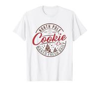 Gingerbread Bakery North Pole Cookie Co for Women, Man T-Shirt