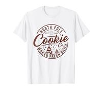 Gingerbread Bakery North Pole Cookie Co for Women, Man T-Shirt
