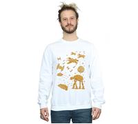 Gingerbread Battle Sweatshirt Star Wars White XL