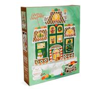 Gingerbread Christmas 500 Piece Puzzle for Adults - Holiday Jigsaw Puzzle by 1Canoe2, Hand-Painted Gingerbread House with Candy and Decorations, Fun Gift for Gatherings, Bakers, and Puzzle Lovers