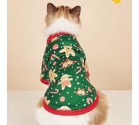 Gingerbread Christmas Pet Jumper | Accessory size: Large (L)