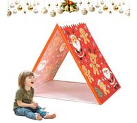 Gingerbread Christmas Play Tent for Kids, Holiday Gingerbread House Indoor Playhouse, Foldable & Breathable Christmas Tent for Girls Boys, Festive Holiday Decor for Home & Party