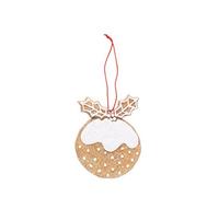 Gingerbread Christmas Pudding Decoration
