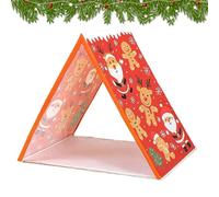 Gingerbread Christmas Tent, Christmass Gingerbread Santa Claus House | Detachable Indoor Game Play House | Christmas Party Winter Tent | For Home Farmhouse Living Room Study Kid's Room Bedroom Basemen