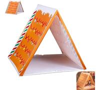 Gingerbread Christmas Tent - Where Holiday Dreams Find a Home, Fun Christmas Tent, Pop-Up Gingerbread House, for Kids, Home, Indoor (1pcs)