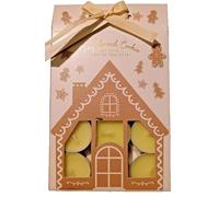Gingerbread Cookie 12 Pack Tealight Candles Christmas Scented Festive Gift Pack