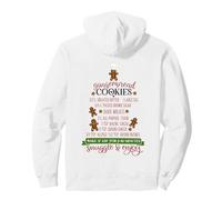 Gingerbread Cookies Bake At 350 Degrees Snuggle And Enjoy Pullover Hoodie