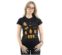 Gingerbread Empire Cotton T-Shirt Star Wars Black L