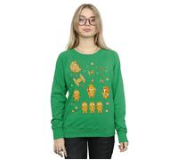 Gingerbread Empire Sweatshirt Star Wars Green L