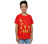 Gingerbread Empire T-Shirt Star Wars Red 7-8 Years