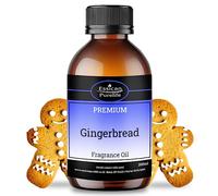 Gingerbread Fragrance Oils for Candle Making, Fragrance Oils for Soap Making, Aromatherapy, Oil Burner Oils Fragrance, Scent Oil for Diffuser, Potpourri, Bath Bomb, Air Freshener, Vegan - 200ml