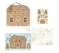 Gingerbread games case Brown one size