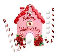 Gingerbread Golf Game - Funny Portable Candy Cane Sticks Indoor Outdoor Set, 2026 Gingerbread Family Mini Golf Kit For Holiday Parties, Festive Christmas Carnival Game For Kids And Adults