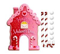 Gingerbread Golf Game, Portable Mini Toy, 35cm, Valentine's Day Golf Game Set, 2026 Gingerbread Candy Cane, Indoor Outdoor Versatility, For Home