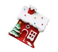 Gingerbread House Fridge Magnet Christmas Resin Decorative Home Accent