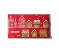Gingerbread House Kit 300g (Mini) - Holiday Cookie Decorating Set with Pre-Baked Pieces, Icing, and Decorations, For Christmas Parties,Gifting, Easy Assembly and Creative Family Entertainment