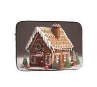 Gingerbread House Laptop Case 15 inch, Shockproof Protective Computer Sleeve Cover Water Resistant Laptop Bag Carrying Tablet Cover Briefcase Handbags Gifts for Men Women