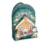 Gingerbread House Pop Up Greeting Card