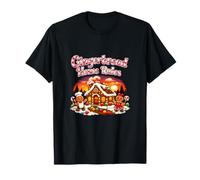 Gingerbread House Rules Candy Cane Cooking Graphic T-Shirt