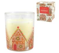 Gingerbread House Scented Candle | Gisela Graham | Boxed Gift | 7cm Tall