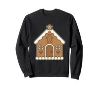 Gingerbread House with Cookie Figure Sweatshirt