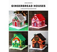 Gingerbread Houses: A Circular Knitting Machine Pattern (4 Styles: Christmas, Valentine's Day, St. Patrick's Day, and Halloween)