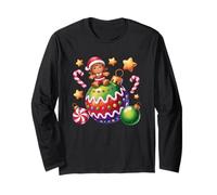 Gingerbread Joy Christmas Ornament Delight Long Sleeve T-Shirt