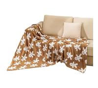 Gingerbread Man Blanket - Soft Warm Gingerbread Christmas Throws,Christmas Gingerbread Decorations, Holiday Throw Blanket For Nap, Relaxing At Home