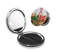 Gingerbread Man Candy Fashion And Exquisite Pocket Mirror, Compact And Practical