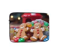 Gingerbread Man Candy Laptop Sleeve Bag 12 Inch, Waterproof Shockproof Laptop Case Bag Computer Skin Bags Lightweight Tablet Carrying Case