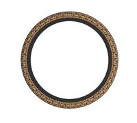 Gingerbread Man Candy Print Non-Slip Car Steering Wheel Cover Soft Easy Installation Protection Fit Cars Trucks