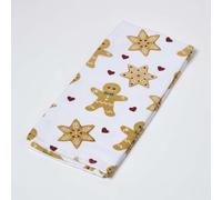Gingerbread Man Christmas Tea Towel