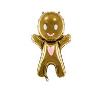 Gingerbread Man Foil Large Party Balloon