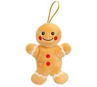 Gingerbread Man Plush Hanging Decor - The Puppet Company Seasonal Finger Puppet Decoration, Festive Christmas Character & Interactive Toy