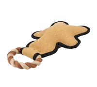 Gingerbread man plush toy for dogs Duvoplus Canvas