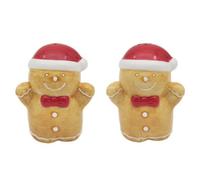 Gingerbread Man Salt And Pepper Shakers