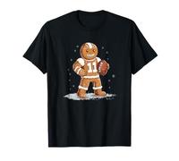 Gingerbread Man Takes The Field as an American Football Star T-Shirt