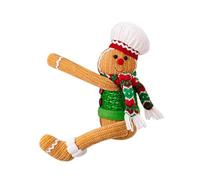 Gingerbread Man Tree Topper | Christmas Tree Gingerbread | Holiday Gingerbread Man Hugger | Gingerbreads Man Christmas Tree Topper Is Designed to Add a Touch of Whimsy and Festive Cheer