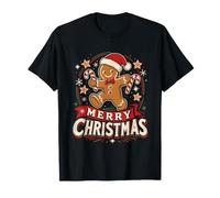 Gingerbread Merry Christmas Baking Gingerbread Cookies T-Shirt