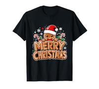 Gingerbread Merry Christmas Baking Gingerbread Cookies T-Shirt