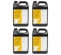 Gingerbread Pet Supply Pre-Mixed Saltwater for Aquariums - Ready to Use Marine Saltwater Bulk Case - 4 x 1 Gallon