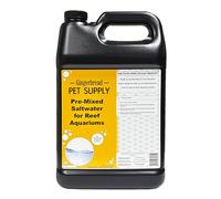 Gingerbread Pet Supply Pre-Mixed Saltwater for Aquariums - Ready to Use Marine Saltwater for Reef & Fish Tanks - 1 Gallon