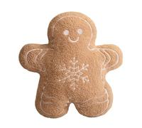 Gingerbread Pillow | Cute Decorative Doll | Christmas Pillows for Couch,for House Bed Sofa Couch Kids Baby Toddler Thanksgiving Holiday